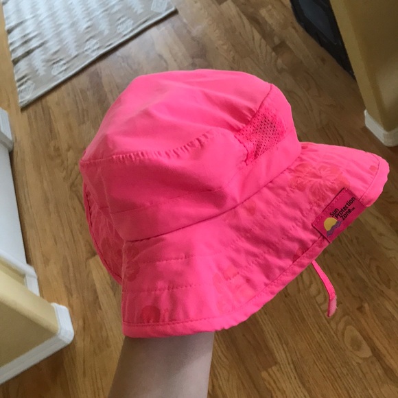 hot pink bucket hat